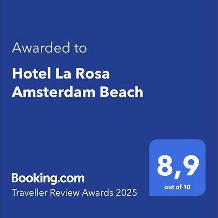 Hotel La Rosa Amsterdam Beach Zandvoort Exteriör bild